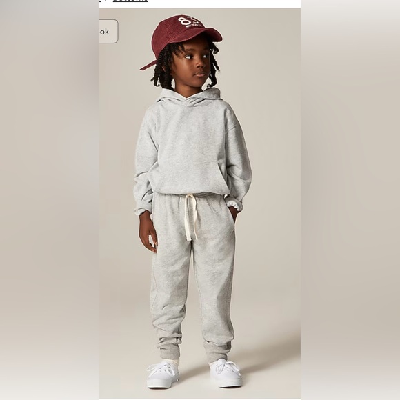 NWT Crewcuts Light Gray Kids matching set size 5 and 6